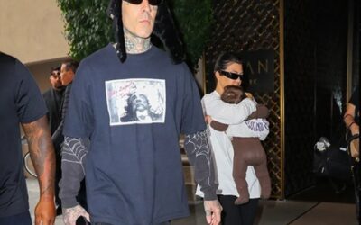 Kourtney Kardashian and Travis Barker Bring Baby Rocky on Blink-182 Tour