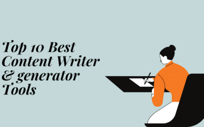 Top 10 AI Content Generator & Writer Tools in 2022