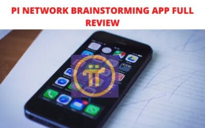 PI NETWORK BRAINSTORMING APP FULL REVIEW | PI APP IN 2024