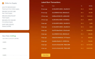 SHIB Burn Rate Stagnates, But Significant Tokens Still Destroyed