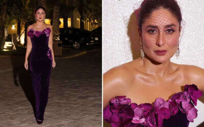 In pics: Kareena Kapoor Khan goes glam in a purple gown in Jeddha