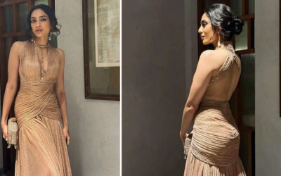 In pics: Sobhita Dhulipalaâs dazzling wedding cocktail party look