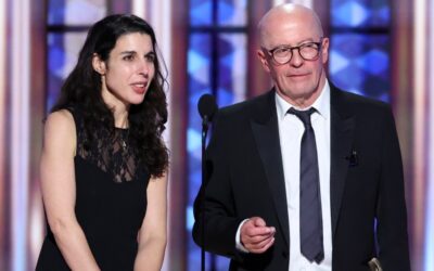 Jacques Audiard Thanks All Of His “Sisters” As ‘Emilia Pérez’ Wins Golden Globe For Best Motion Picture – Non-English Language