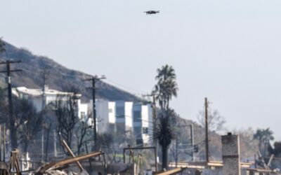 Two Arrested For Flying Drones Above Eaton Fire, Sheriff’s Department Says