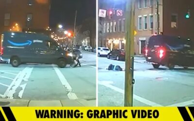 Amazon Delivery Van Strikes Woman In Shocking Hit-And-Run Video