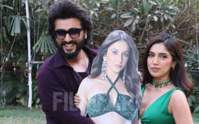Arjun Kapoor and Bhumi Pednekar step out to promote their film