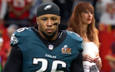Eagles Champion Saquon Barkley On Taylor Swift Getting Booed At The Super Bowl: “I Don’t Get Why She Was Getting Hate”