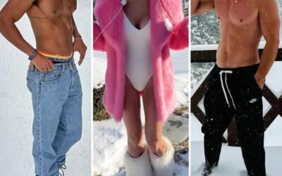 Sexy Stars In Snow — Guess Who!