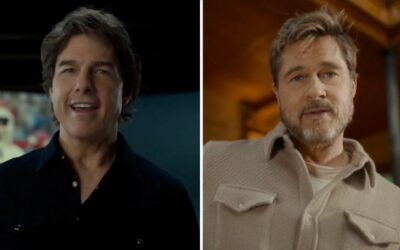 Tom Cruise & Brad Pitt Pump Up America In Pre-Game Super Bowl Hype Videos