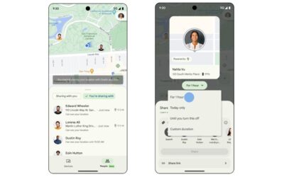 Google’s Find My Device app can now show your contacts’ real-time locations