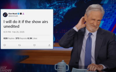 Jon Stewart Says ‘The Daily Show’ Would Be “Delighted” To Host Elon Musk & Mocks Notion That He Is “Too Partisan” To Do So