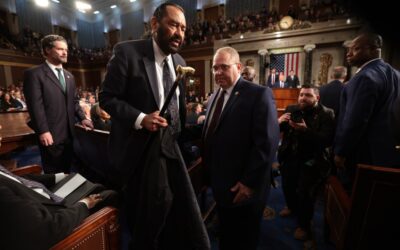 Trump Speech Descends Into Chaos As Democrats Boo POTUS & Congressman Removed From Chamber In Opening Minutes